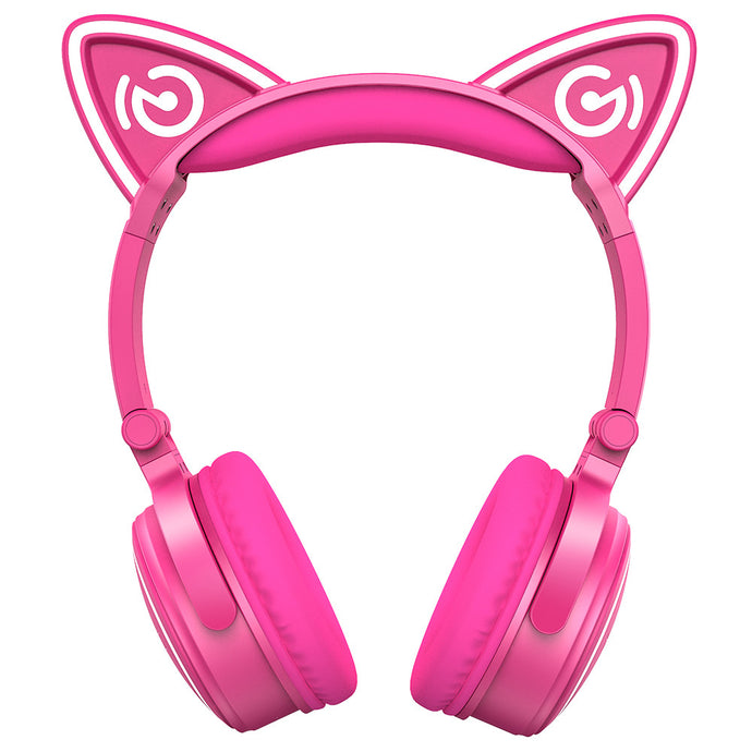 Cat Ear Headphones Mindkoo Unicat Wireless LED light Earphone